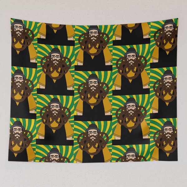 Item preview, Crazy Long Beard Hipster        designed and sold by tyjaikovic.