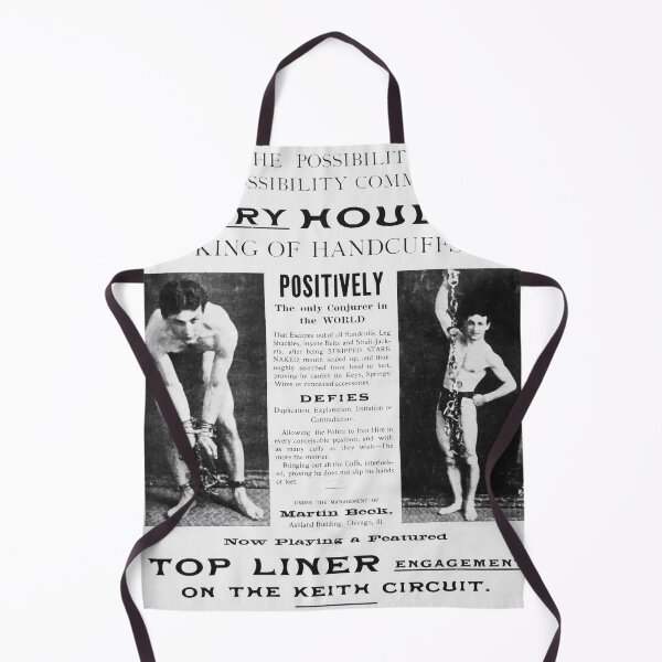 Item preview, Vintage Houdini poster designed and sold by Vintage Designs +.