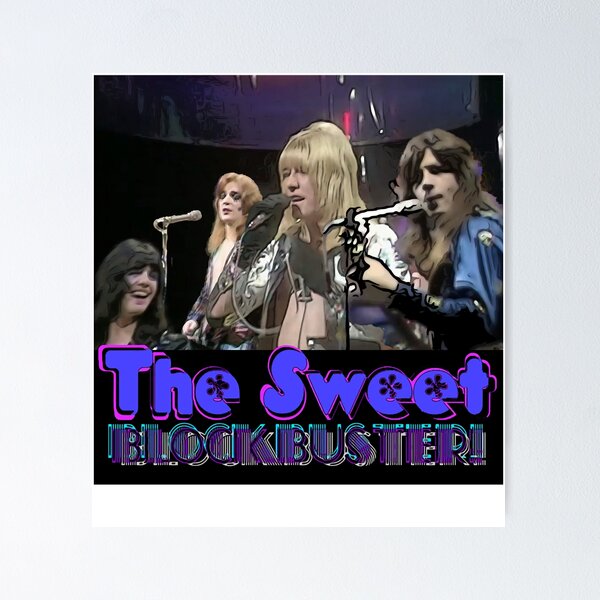 Item preview, The Sweet Band Blockbuster black background With Sweet And Cute Vocals Is Loved By The Audience designed and sold by SweetBandLoved.