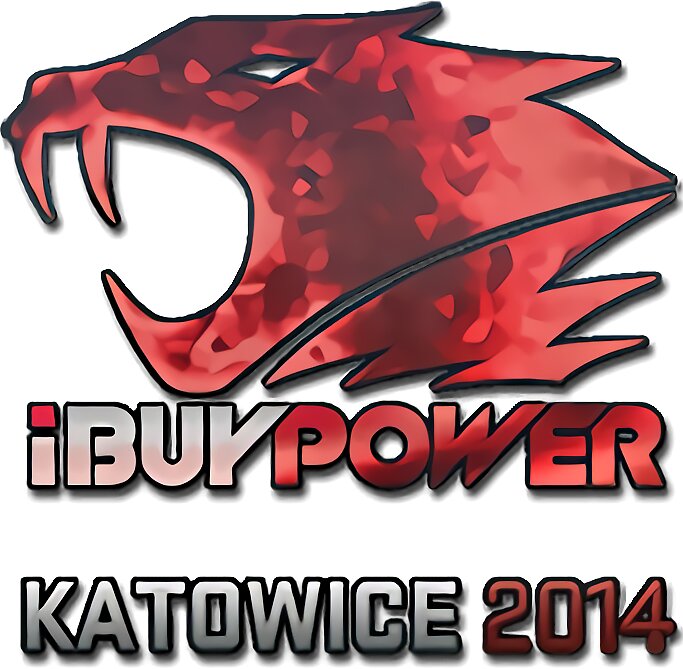 "iBUYPOWER Katowice 2014 Holo" Stickers by TheJudas Redbubble