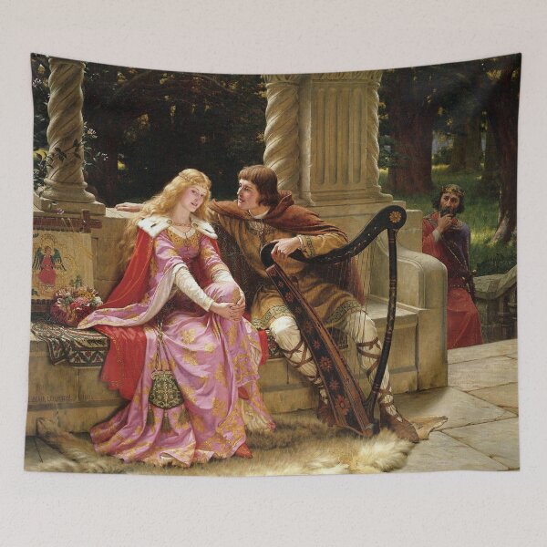 Item preview, Edmund Blair Leighton - Tristan and Isolde designed and sold by Vivanne-art.