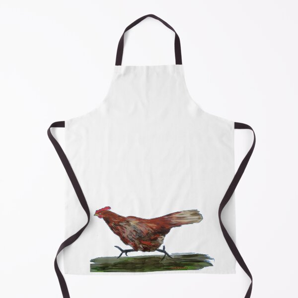 Item preview, Frightened Chicken Chicken Run Chicken Farm Laying Eggs Rooster Farm designed and sold by G-M-Designs.