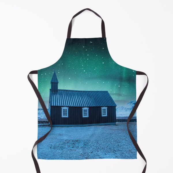 Item preview, Black church Iceland,the Búðakirkja designed and sold by kathleenjean.