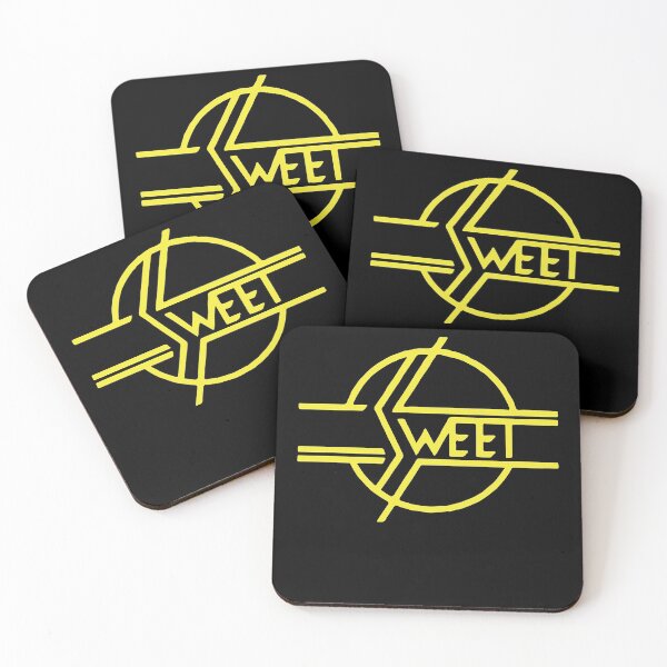 Item preview, New The Sweet Band Glam 70s Classic Rock Band Black Hipster With Sweet And Cute Vocals designed and sold by SweetBandLoved.