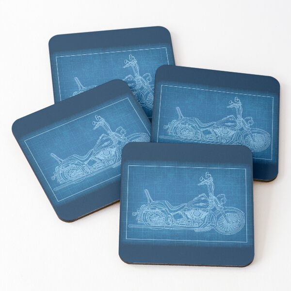 Item preview, Motorbike Harley Davidson Blueprint designed and sold by JDM Guyvit.