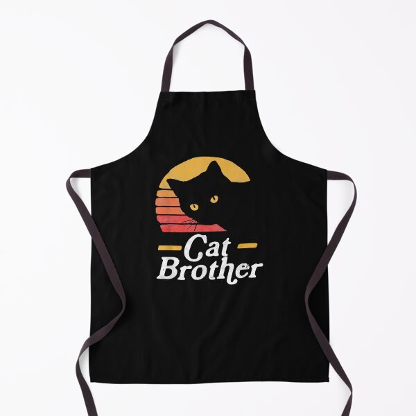 Item preview, Cat Brother Vintage Eighties Style Sun Cat Retro Distressed T-Shirt designed and sold by LanPhan.