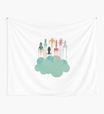 Grand départ (graphic version) Wall Tapestry