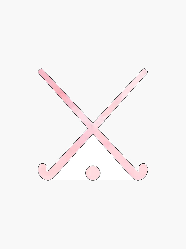 "Field Hockey Pink" Sticker for Sale by hcohen2000 Redbubble