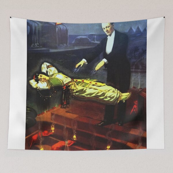 Item preview, Kellar Levitation poster designed and sold by Vintage Designs +.
