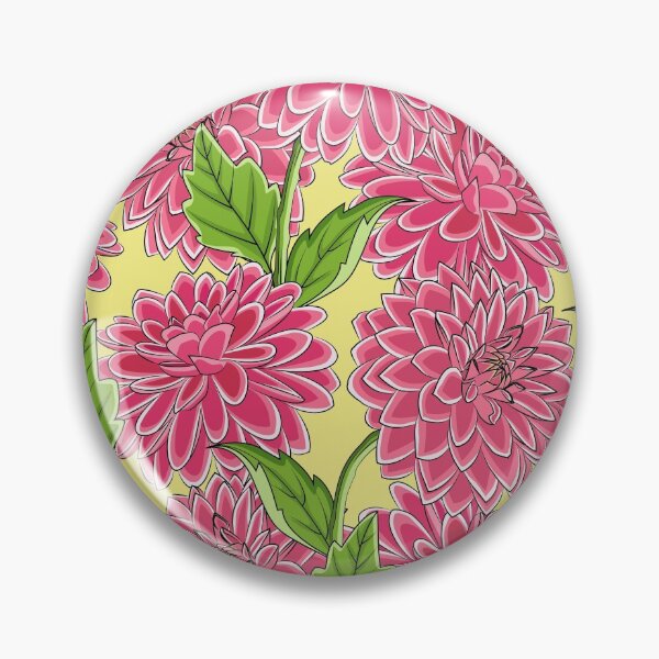 Item preview, Dahlia Floral Pattern designed and sold by Ayesha Saleem.