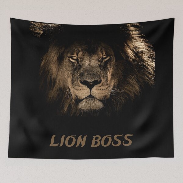 Aperçu de l'œuvre Boss Lion Alpha créée et vendue par Your Favorite Shop.