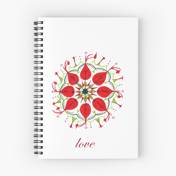 Item preview, love mandala designed and sold by anastasia papadouli.