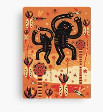 Les danses de Mars Canvas Print
