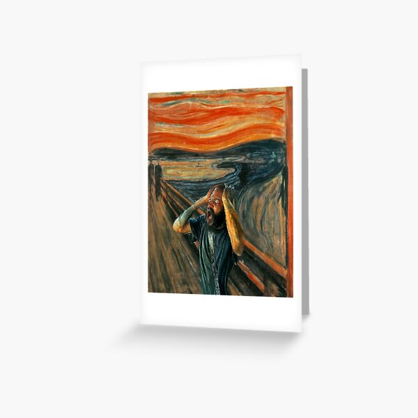 The Scream (Death Grips) Greeting Card