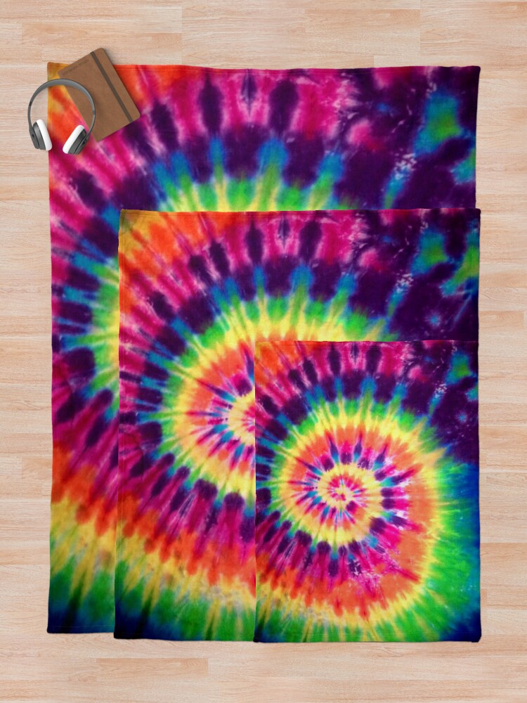 Alternate view of Tie Dye Throw Blanket