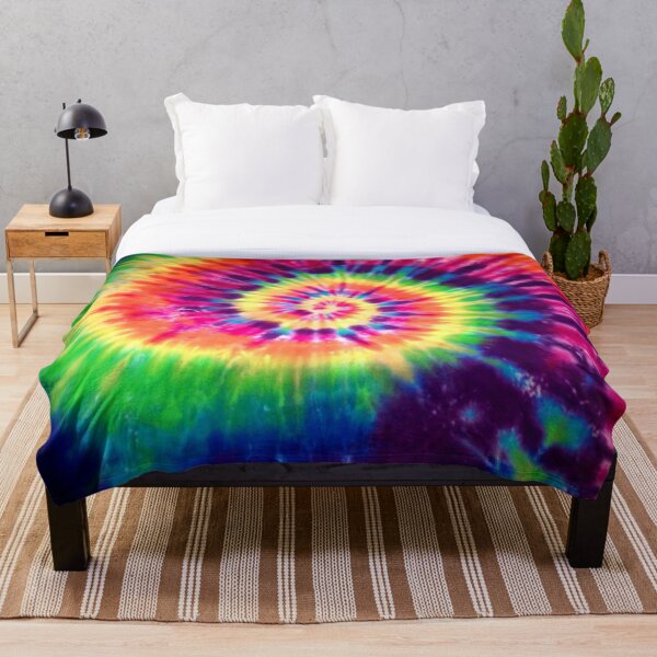 Tie Dye Throw Blanket