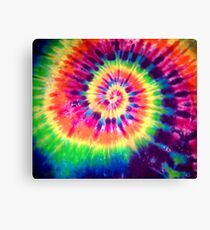 Tie Dye Canvas Print