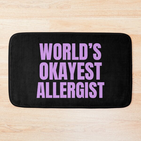 Item preview, World's Okayest Allergist | Funny Quote For Allergists or Immunologists designed and sold by The-ItemShop.