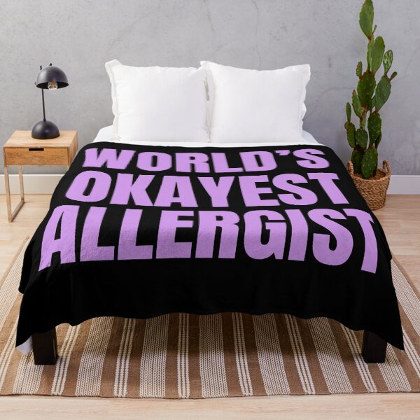 Item preview, World's Okayest Allergist | Funny Quote For Allergists or Immunologists designed and sold by The-ItemShop.