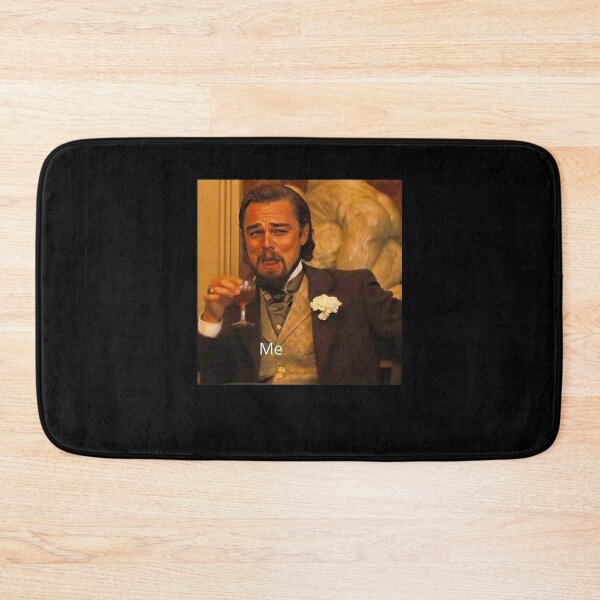 Aperçu de l'œuvre Leonardo Dicaprio Django Laughing Meme créée et vendue par StephanieMaww.