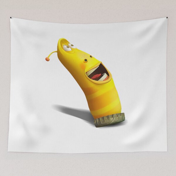 Item preview, Funny Animation Caps Bottle Yellow Larva's Cute Gift For Kids, Child  designed and sold by Andreavaz-Dream.