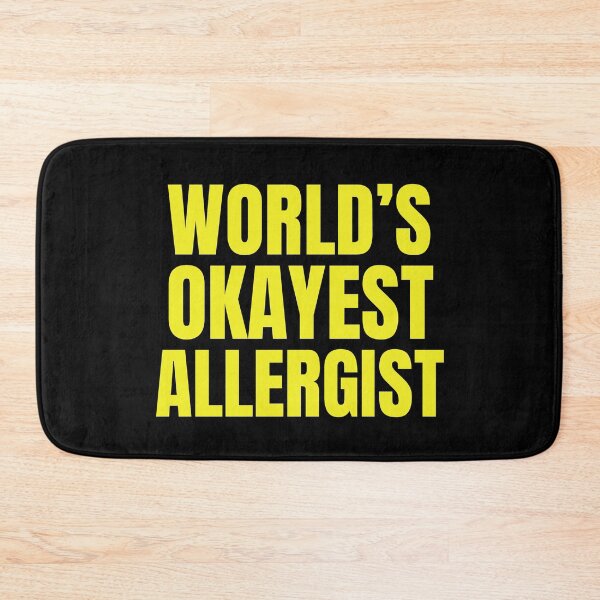 Item preview, World's Okayest Allergist | Funny Quote For Allergists or Immunologists designed and sold by The-ItemShop.