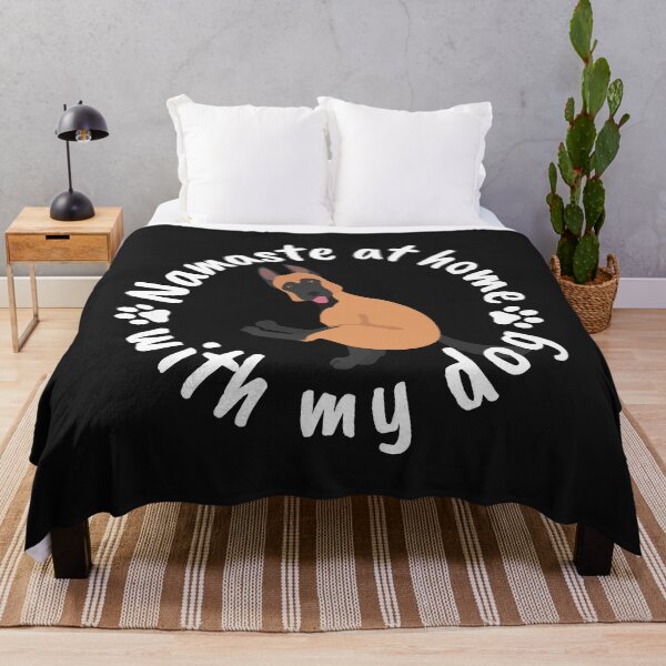 Item preview, Namaste at home with my dog - German Shepherd designed and sold by Natkopod.