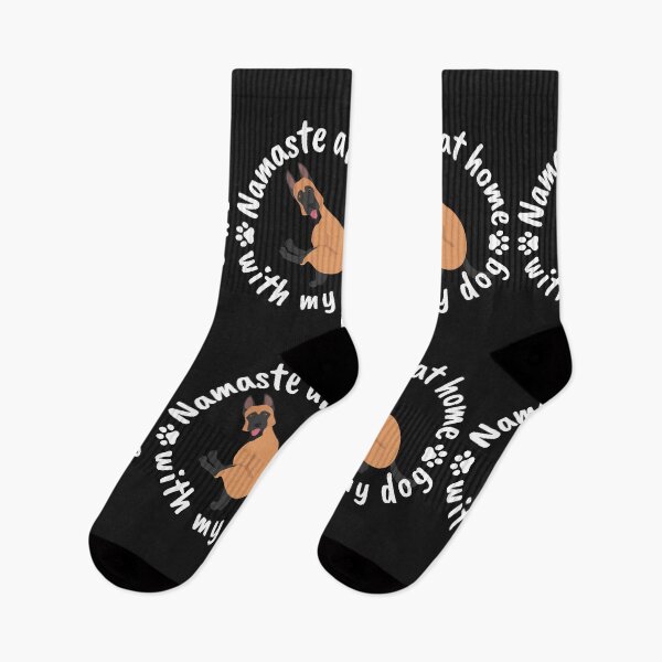 Item preview, Namaste at home with my dog - German Shepherd designed and sold by Natkopod.