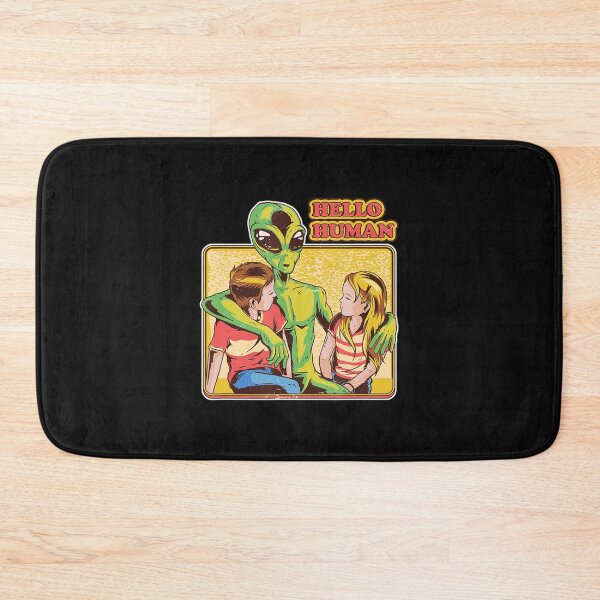 Item preview, Cool Retro Alien Et Hello Humans Outer Space Galaxy Fans designed and sold by alifehcmc.