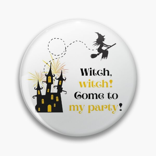 Item preview, Witch come to my party | Halloween designed and sold by PuTaTeeShop.