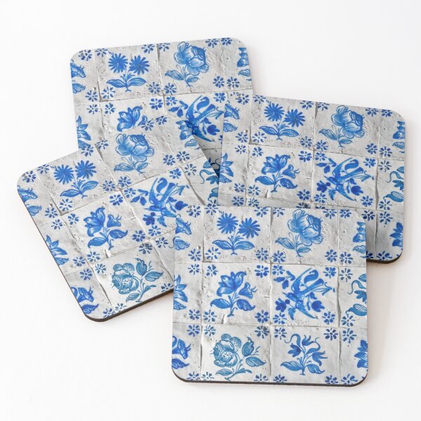 Item preview, Antique Floral Portuguese Azulejo designed and sold by AngeloDeVal.