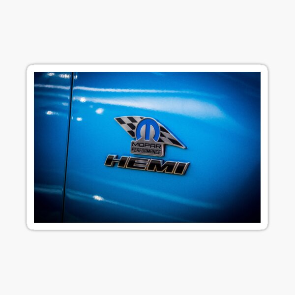 Mopar Performance Hemi emblem Sticker