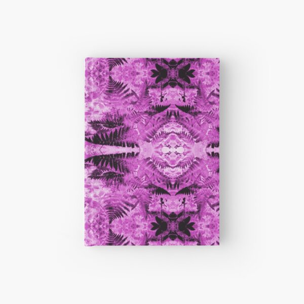 Ferns 2B Fractal Hardcover Journal