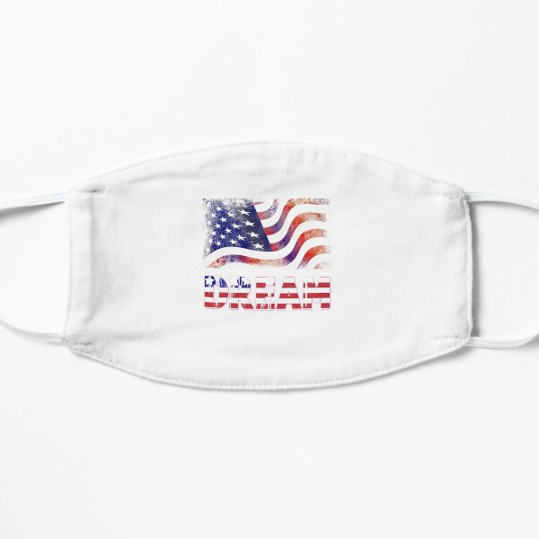 American Flag Flat Mask