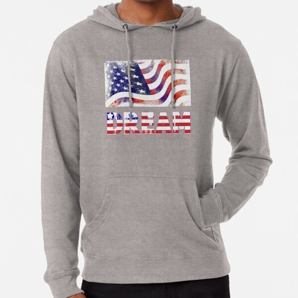 American Flag Lightweight Hoodie