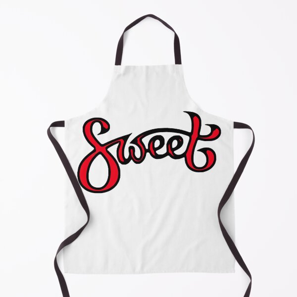 Item preview, Sweet red logo on gold The Sweet Band With Sweet And Cute Vocals Is Loved By The Audience designed and sold by SweetBandLoved.