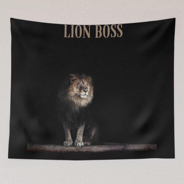 Aperçu de l'œuvre Boss Lion Alpha créée et vendue par Your Favorite Shop.