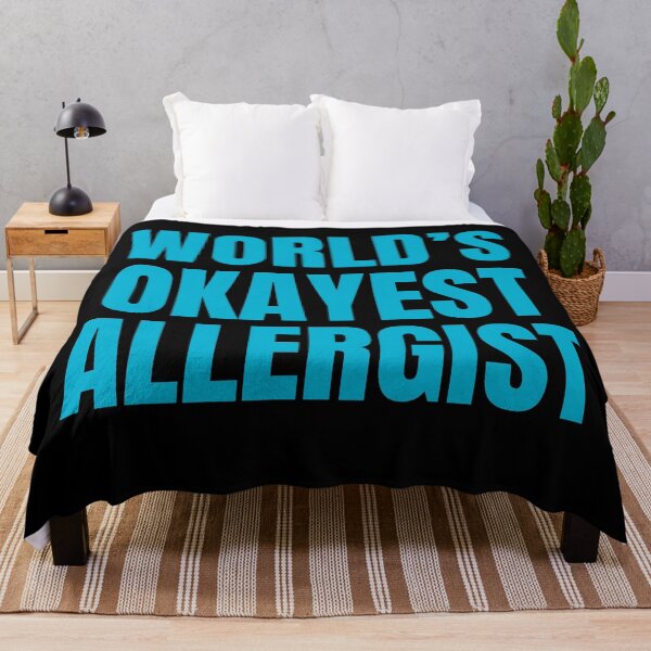 Item preview, World's Okayest Allergist | Funny Quote For Allergists or Immunologists designed and sold by The-ItemShop.