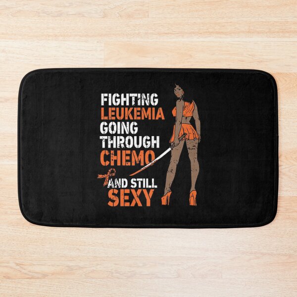 Item preview, Fighting Leukemia Chemo Sexy Melanin Woman, Cancer designed and sold by PinkyTree.