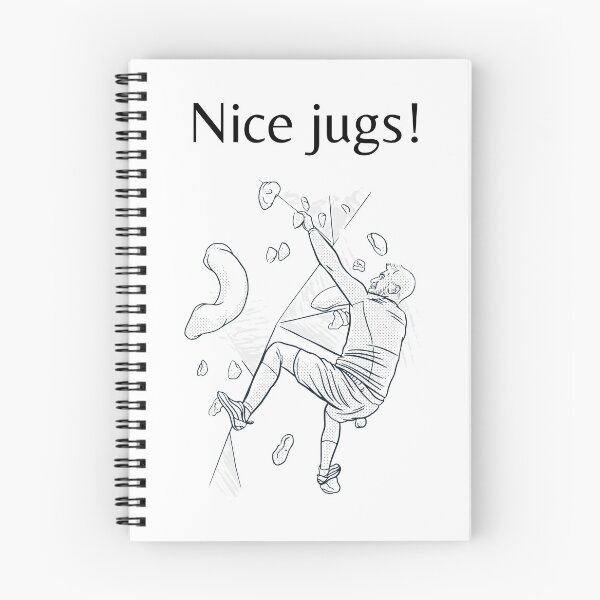 Item preview, Nice jugs! | Funny climbing pun designed and sold by teez4dayz.