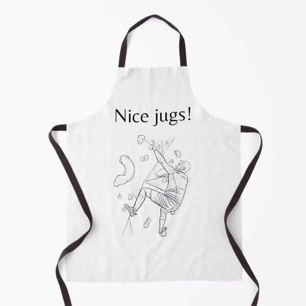 Item preview, Nice jugs! | Funny climbing pun designed and sold by teez4dayz.