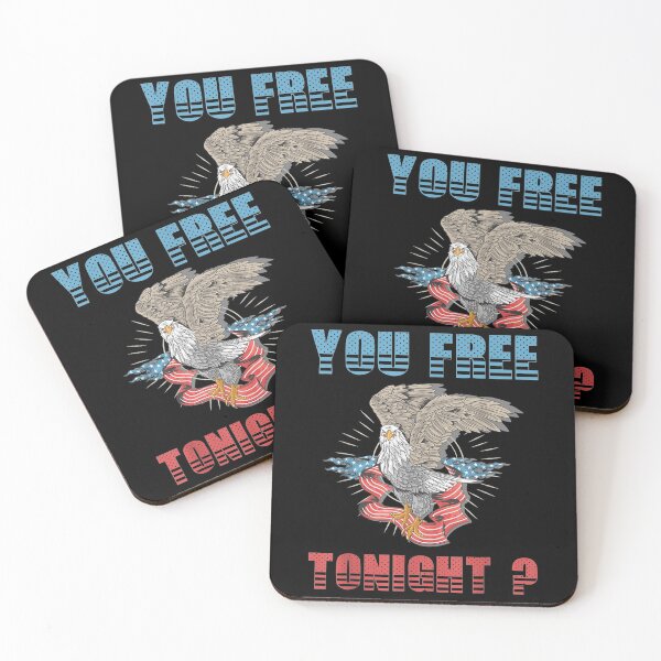Item preview, YOU FREE TONIGHT USA American Flag Patriotic Eagle designed and sold by urielzxvdicks.