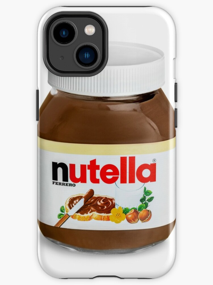 Coque iPhone for Sale avec l'œuvre « Vous êtes le Nutella à ma cuillère »  de l'artiste vvventanilla