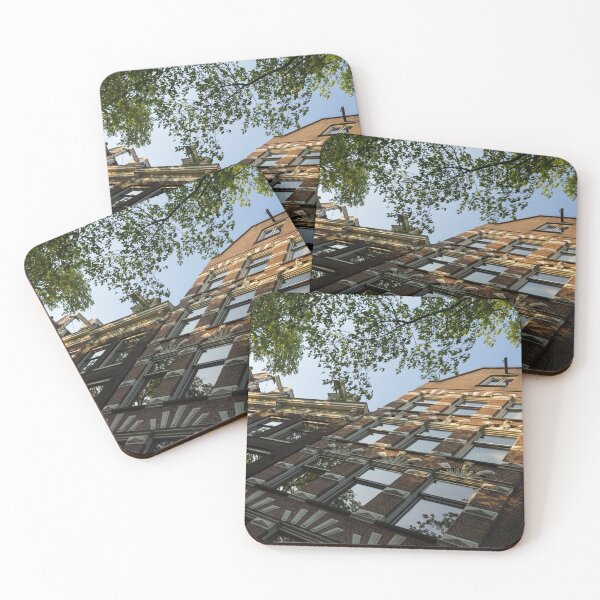 Item preview, Amsterdam Spring - Fancy Brickwork Glow - Left Horizontal designed and sold by Georgia Mizuleva.
