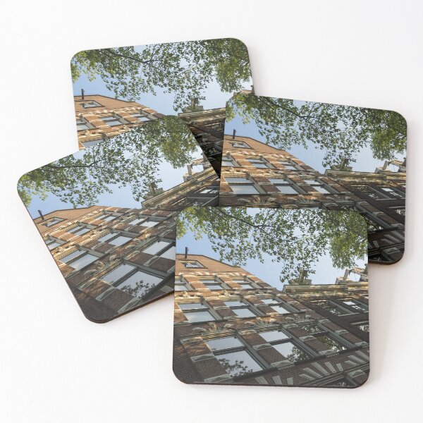 Item preview, Amsterdam Spring - Fancy Brickwork Glow - Right Horizontal designed and sold by Georgia Mizuleva.