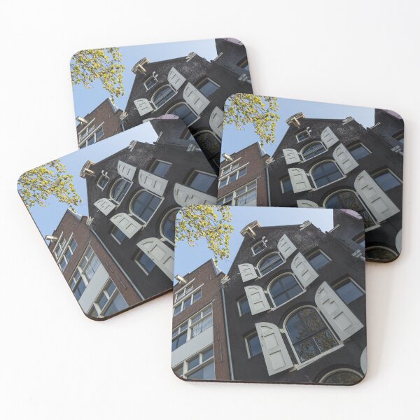 Item preview, Amsterdam Spring - Arched Windows and Shutters - Left designed and sold by Georgia Mizuleva.