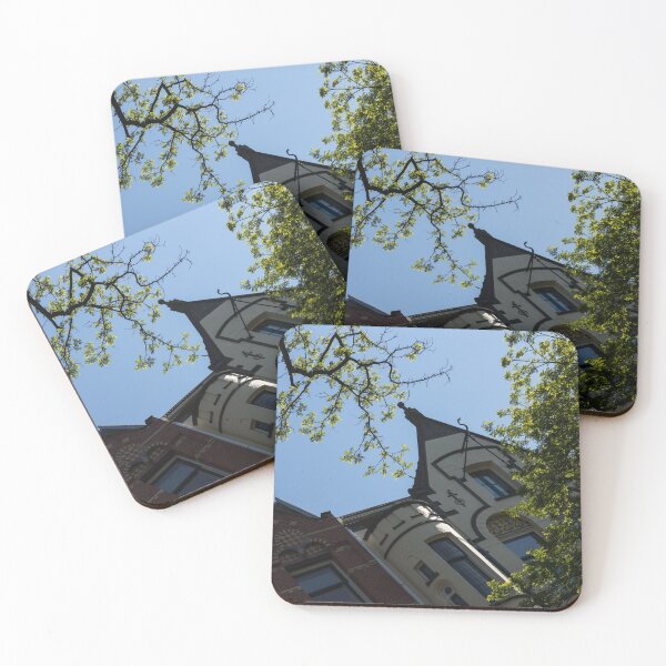 Item preview, Amsterdam Spring - Green, Red and Cream Sunshine - Left designed and sold by Georgia Mizuleva.