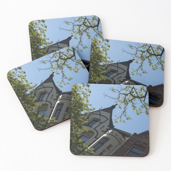 Item preview, Amsterdam Spring - Green, Red and Cream Sunshine - Right designed and sold by Georgia Mizuleva.