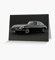 Jaguar XK-E Greeting Card