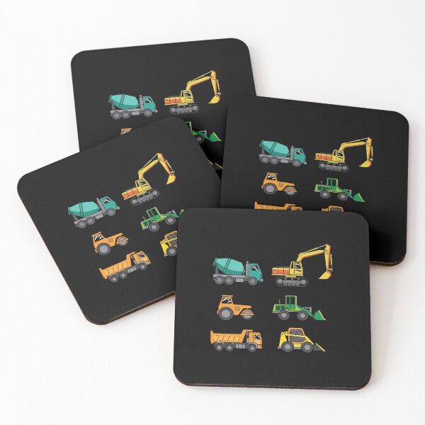 Item preview, Construction Site Trucks Machine Car Toys Birthday Kids Men  designed and sold by tyjaikovic.